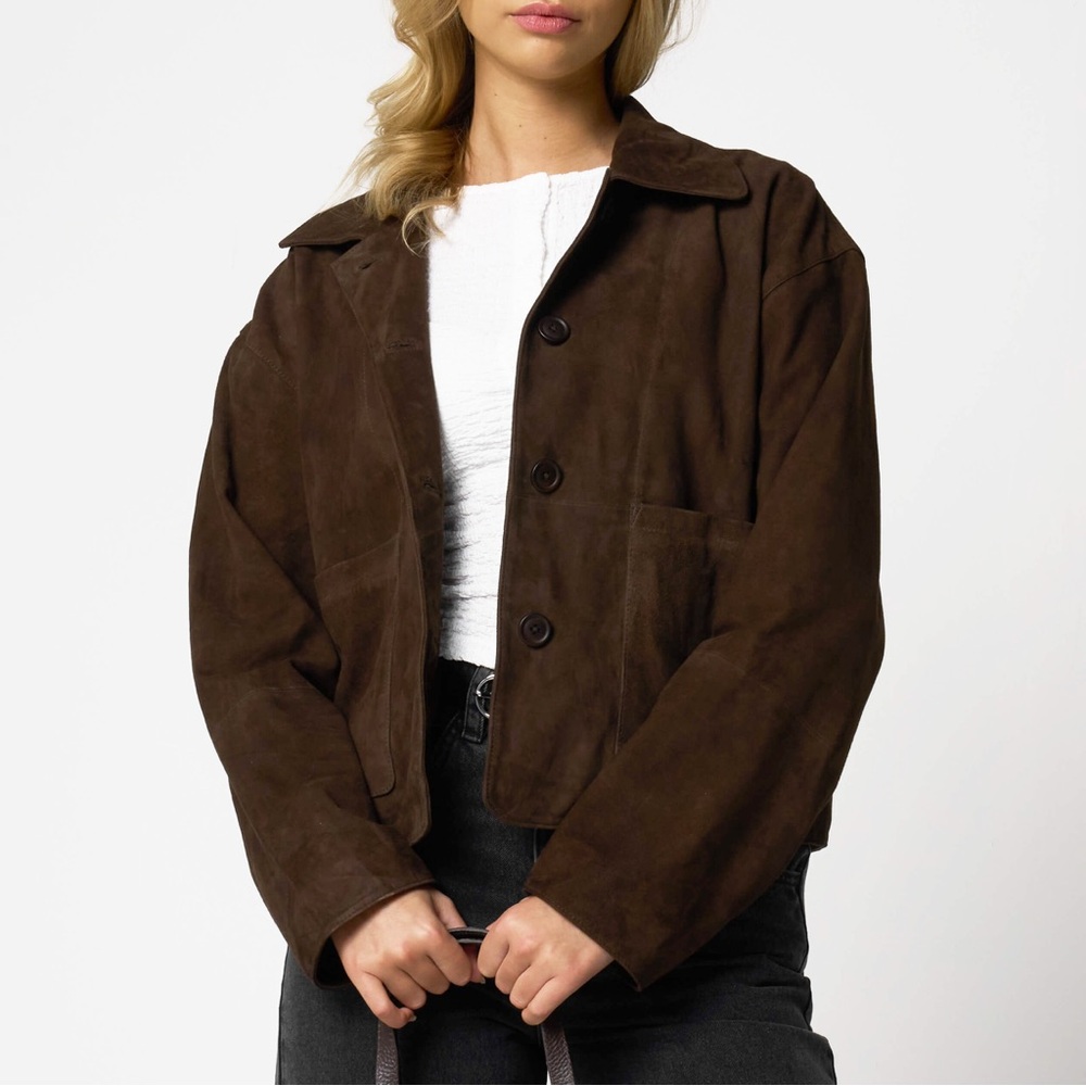 Danier Brown Leather Jacket